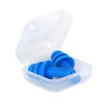 VIAGGI Soft Silicone Blue Ear Plugs (Set of 2)